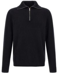 Zanone - Jersey Con Media Cremallera - Lyst