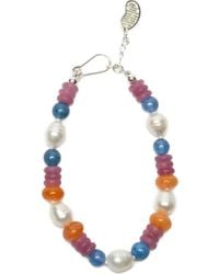 Gohar World - Pearl-Embellished Bracelet - Lyst