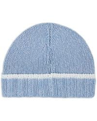 Paul & Shark - Contrast-Stripe Beanie Hat - Lyst