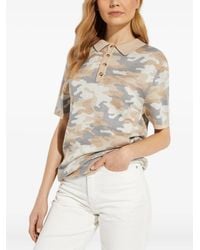 SER.O.YA - Camouflage-Pattern Polo Shirt - Lyst