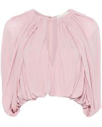 Zimmermann - Alchemy Caped Blouse - Lyst