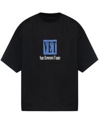 Vetements - Katoenen T-Shirt Met Logoprint - Lyst