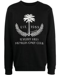 ih nom uh nit - Embroidered Palm Motif Sweatshirt - Lyst