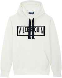 Vilebrequin - Logo-embroidered Cotton Hoodie - Lyst
