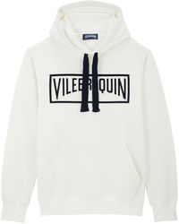 Vilebrequin - Logo-Embroidered Cotton Hoodie - Lyst