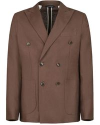 Gazzarrini x Michele Franzese - Double-Breasted Blazer - Lyst