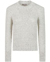 Herno - Sequin-Embellished Chunky-Knit Sweater - Lyst