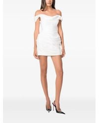 NORINA ST - Mia Draped Mini Dress - Lyst