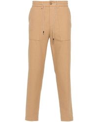 BOSS - Tapered-Leg Drawstring Trousers - Lyst
