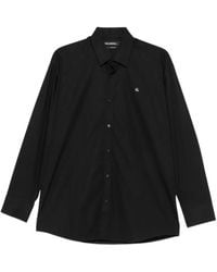 KARL LAGERFELD - Logo-Embroidered Loose-Fit Shirt - Lyst