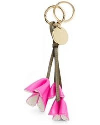Lancel - Tutti Fleuri Schlüsselanhänger - Lyst