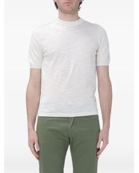 Brooksfield - Short-Sleeve Linen T-Shirt - Lyst