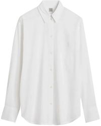 TOTEME - Linen And Cotton Blend Shirt - Lyst