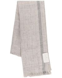 Brunello Cucinelli - Line Scarf - Lyst