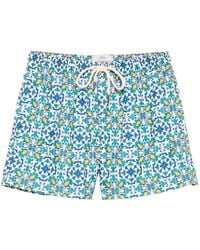 Peninsula - Badeshorts Mit Grafischem Print - Lyst