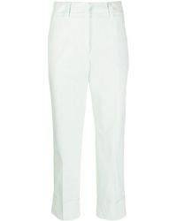 Peserico - Straight-leg Cropped Trousers - Lyst