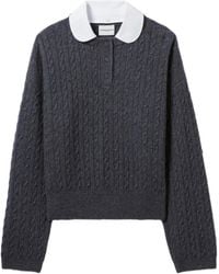 Claudie Pierlot - ケーブルニット セーター - Lyst
