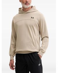 Under Armour - Rival Lightweight Logo-Embroidered Hooded Hoodie - Lyst