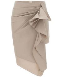 THE GARMENT - Cyprus Asymmetric Draped Skirt - Lyst