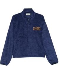 Carne Bollente - Nighttime Run Quarter-Zip Sweater - Lyst