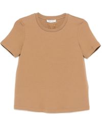 Max Mara - Crew-Neck Short-Sleeve Top - Lyst