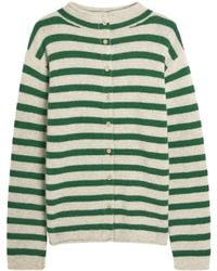 The Elder Statesman - Cardigan Cousteau À Rayures - Lyst