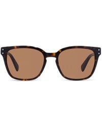 Ferragamo - Tortoiseshell-Effect Square-Frame Sunglasses - Lyst