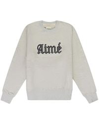 Aimé Leon Dore - Houndstooth-Appliqué Sweater - Lyst