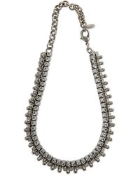 Rada' - Collar con aplique de cristales - Lyst