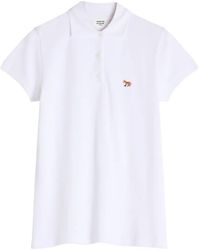 Maison Kitsuné - Fox Patch Polo Shirt - Lyst