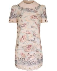 Zimmermann - Rebellion Rope-Trim Mini Dress - Lyst
