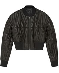 Rick Owens - Quilted Leather Jacket - Lyst
