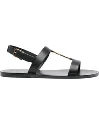 Saint Laurent - Cassandre Sandalen - Lyst