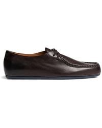 Jil Sander - Hood Lace-Up Loafers - Lyst