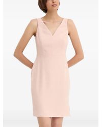 Sandro Ferrone - Vestido corto con cuello en V - Lyst