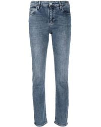 AG Jeans - ハイライズ ストレートジーンズ - Lyst