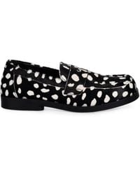 Fly London - Anki534Fly Polka-Dot Pony-Hair Loafers - Lyst