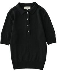 Studio Nicholson - Tolsa Collar Knit Polo Top - Lyst