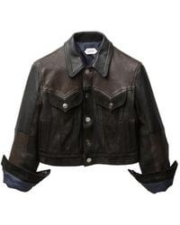Versace - Dark Patchwork Unit Mix Jacket - Lyst