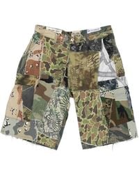 GALLERY DEPT. - Multiple-Print Patchwork Shorts - Lyst