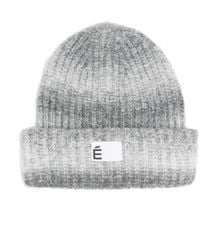 Etudes Studio - Gerippte Beanie - Lyst