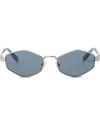 KARL LAGERFELD - Monogram Geometric Sunglasses - Lyst