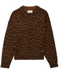 Zadig & Voltaire - Soulo Lc Leopard Sweater - Lyst