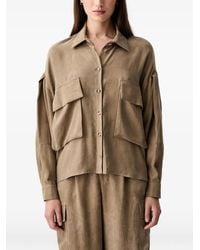 ViCOLO - Flap-Pocket Drop-Shoulder Shirt - Lyst