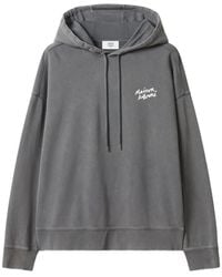 Maison Kitsuné - Hoodie À Logo Imprimé - Lyst