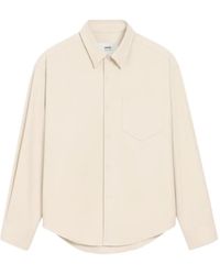 Ami Paris - Ami De Coeur Hemd Mit Prägung - Lyst