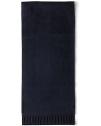 Prada - Logo-Embroidered Cashmere Scarf - Lyst