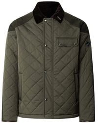 Hackett - Gesteppte Kinloch Hybrid Jacke - Lyst