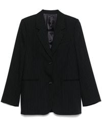 TOTEME - Pinstripe Wool-Blend Blazer - Lyst