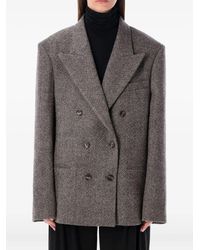 Magda Butrym - Double-breasted Blazer - Lyst